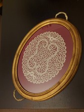 Vassoio cm 45x36 Con Pizzo Di