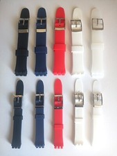 CINTURINO SILICONE SOFT X SWATCH ATTACCO DA 17 MM.  E LADY ATTACCO CASSA 12 MM.