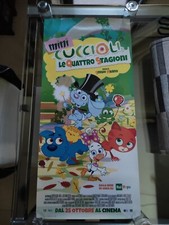 Mini cuccioli le quattro stagioni Locandina Cinema cm. 33x70 Originale  