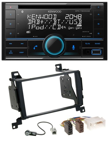 Autoradio kenwood 2din dab - cd,