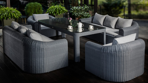 Set giardino rattan - giardino, in