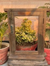 Antico vecchio specchio da