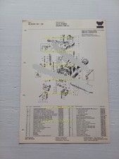 Weber carburatore 40 DCOE 128-129 Alfa Romeo Giulietta 1.6 1980 catalogo ricambi