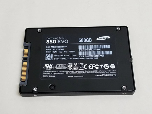 Samsung 75e500 850 evo 500 - samsung,