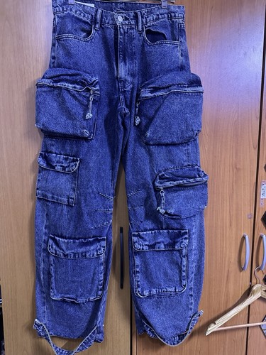 Zara jeans cargo uomo denim - zara,