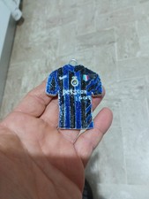 Portachiavi in legno Inter