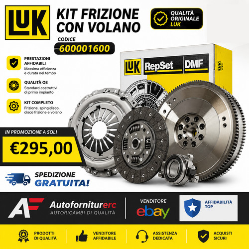 Kit frizione volano bimassa - frizione,