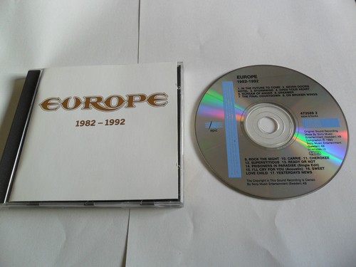 Europe the best 1982 - best, 1982-1992