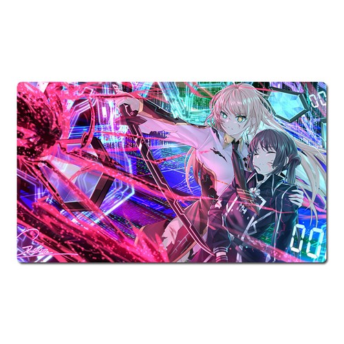 Yugioh girl playmat - yugioh, sky