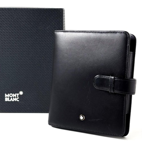 Montblanc sistema pelle nero - pelle,