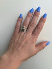 Anello In Argento 925 Turchese