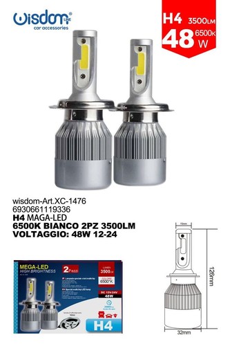 Lampade led 48w 6500k - led,