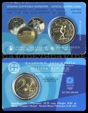 GRECIA 2004 - 2 EURO - OLIMPIADE DI ATENE - COIN CARD