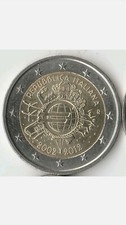 ITALIA 2 EURO commemorativa REPUBBLICA ITALIANA 2002-2012, SPL+ - SPL.