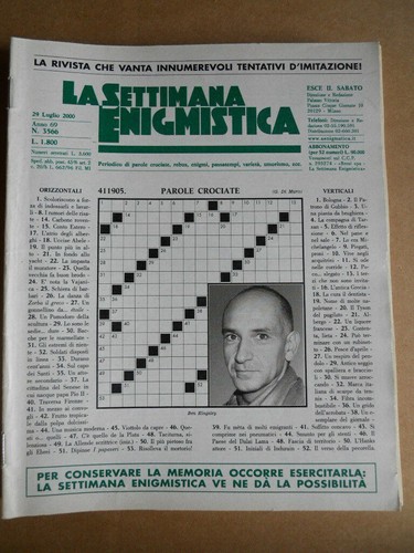 Settimana enigmistica 3566 - settimana, n�3566