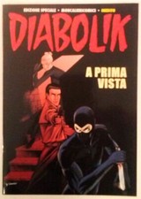 Diabolik speciale a prima vista Moncalieri Comics Fuori Serie BO08