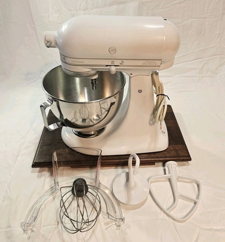 Kitchenaid ksm150psww white - white, 5
