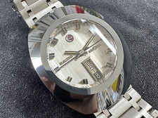 Rado Diastar Automatico 35mm Acciaio Inox Argento Dial Giorno Data Uomo Orologio