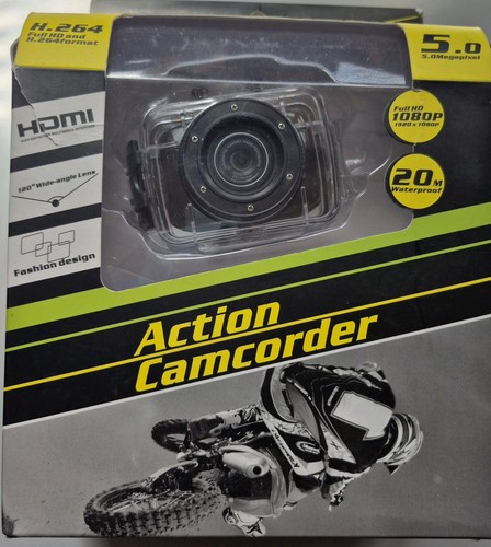 Videocamera azione 5mp full - 5mp,