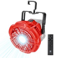 Portable Camping Fan with LED