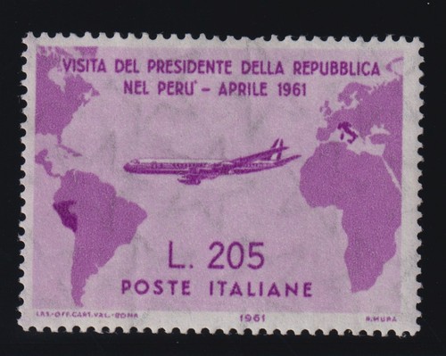 Italia 1961 gronchi - italia, rosa