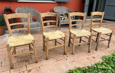 Sedie impagliate usate vendute