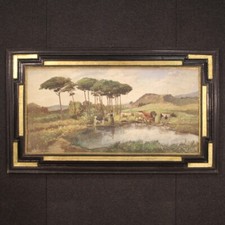 Grande dipinto olio - grande,