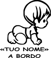 Adesivo NASCITA BIMBA Tuning