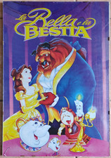 Set 2 stampe poster Classici Disney Biancaneve La Bella e la Bestia in cornici