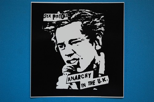 Adesivo sex pistols - sex,