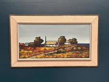 Olio su tela svedese metà