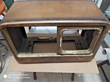 mobile in legno di radio epoca