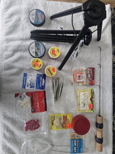 Accessori pesca ghiaccio usati - pesca,