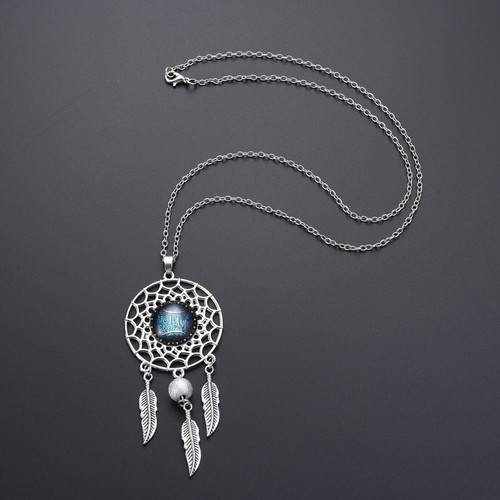 Collana dreamcatcher retro - collana,