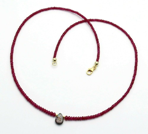 Collana pietre preziose - pietre,