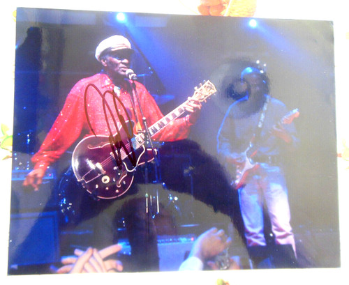 Autographe chuck berry sur - autographe, de