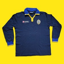 Hellas Verona 90s Y2k Lotto Polo Shirt Vintage Football Size XL Maglia