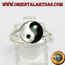 Anello in argento 925 , yin