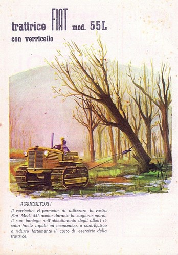 Pubblicita 1951 trattore - pubblicita',