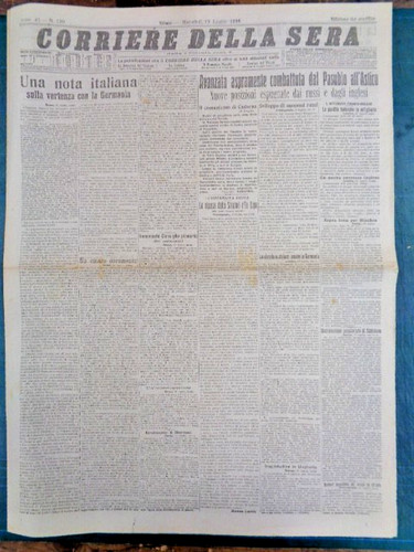 Corriere della sera 1916 - corriere,