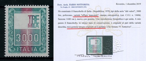 Italia varietà alti - varietà, valori