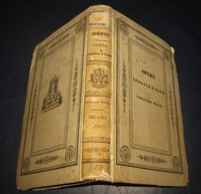 1832 Monti Vincenzo Opere inedite e rare Primo tomo Barbe Carceri Catullo Iliade