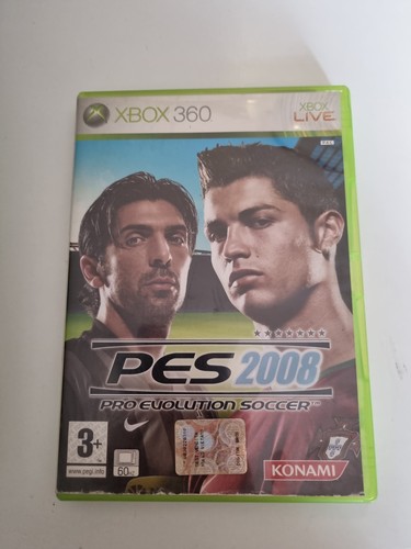 Pes 2008 xbox360 disco come - pes,