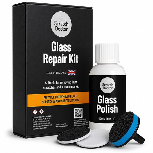 Kit riparazione graffi vetro - kit,
