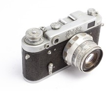 FED 2 3563382 replica russa Leica M39 rivestimento nero