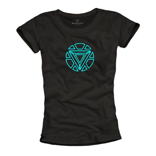 Shirt donna con - t-shirt, stampa