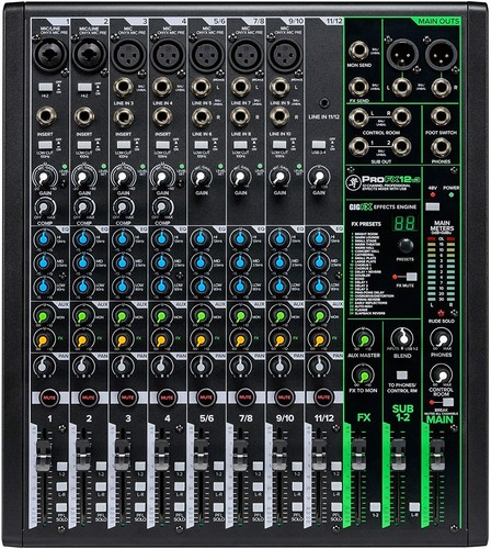 Mackie profx12v3 mixer usb - profx12v3,