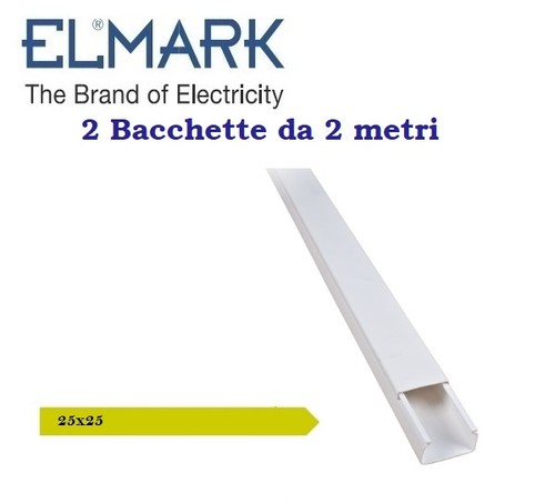 Canalina 25x25 bacchette - canalina,