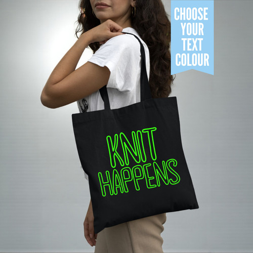 Borsa tote knit happens - borsa,