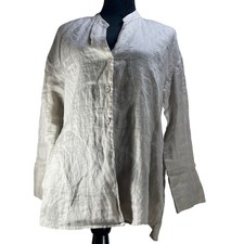 Top tunica oversize Zara beige